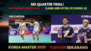 Kejutan Korea Masters 2025! Raymond/Nikolaus Ledakkan Semifinal Ganda Putra Indonesia!