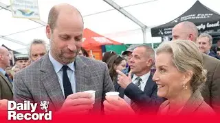 Prince William and Sophie, Duchess of Edinburgh, sample gin in rare joint outing in Cornwall