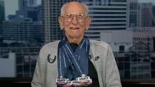 99 year old wins Masters Indoor Track Championship race