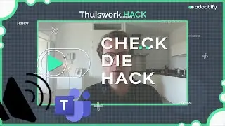 Geluid mee in Teams presentatie// CHECK DIE HACK!