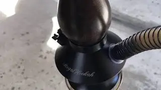 Regal Hookah Preview Of The Prince Model - Small Shisha Pipe Produces Thick Clouds Of Smoke