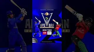 Bangladesh 🇧🇩 🆚 Afghanistan 🇦🇫 | 2nd T20I | #BANVSAFG #Cricket #TigersForever #BANVSAFG2025 #BANvAFG