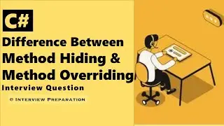 Method Hiding vs Method Overriding in C# #Interview