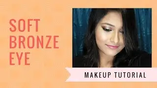 Soft Bronze Eye Makeup with The Makeup Revolution Pro HD palette