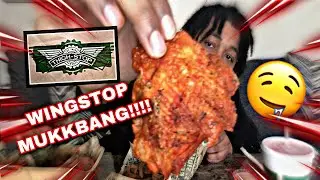 (MUKBANG) TRYING and RATING WINGSTOP THIGHS (THIGHSTOP) !!!!!