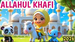 Allahul Khafi - Sholawat Busro - Lagu Anak Islami - Animasi 3D Dengan Karakter Bernama zizi