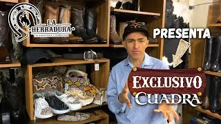 CUADRA en piel EX&Oacute;TICA⚜️ l La Herradura