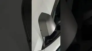ev-mercado 2026 tesla model y juniper side rear view mirror covers real carbon fiber  #tesla