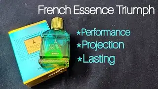 French Essence Triumph. A perfect clone of Azzaro Chrome??? Let's check out!!