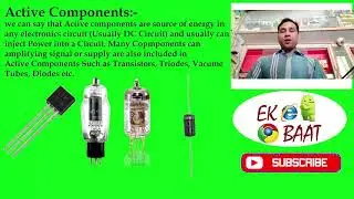 What Is Electronics Components, Active and Passive Components