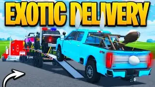 I Transported EXOTIC Vehicles in American Plains Mudding!