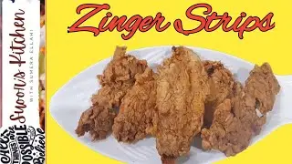 Crispy Chicken Zinger Strips Recipe by Suoor's Kitchen | Pre Ramadan Recipe 2025.