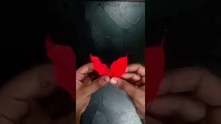 Easy paper folding flower for decor and projects #paperfolding #easypapercraft #paperflower