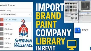 How to import paint Company material library in Revit II step by step guide