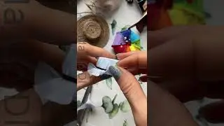 MINIATURE STRAW HAT FOR DOLL EASY HANDMADE