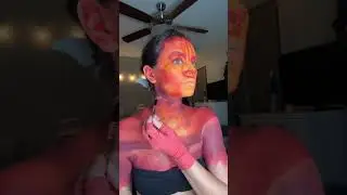 Lion King Inspired Sunset Makeup 🌅🦒