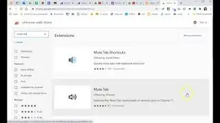 Mute Tab Extension