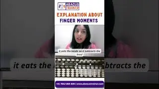 Abacus Finger Movement Explained | Which Finger for Addition & Subtraction