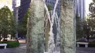 Mellon Green Fountain in Downtown Pittsburgh