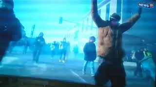 ICE ATACA A UN MANIFESTANTE PROTESTAS EN MINESOTA.