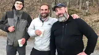 Hiker Feed Elk Garden