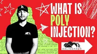 Polyurethane - Expanding Foam in Foundation Repair