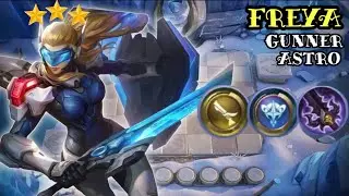 FREYA GUNNER ASTRO !! MAGIC CHESS MOBILE LEGENSD