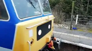 Class 26 D5343 train on the mid norfolk railway thrash