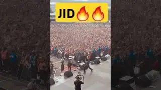 JID PERFORMS 'STICK' CROWD WAS LIT🔥#trending #jid #concert #stick #fyp #rap #hiphop #fypシ゚viral #rap