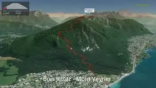 Bois Jettaz - Mont Veyrier ∆ hiking trails ∆ 3d-trail.com/france/