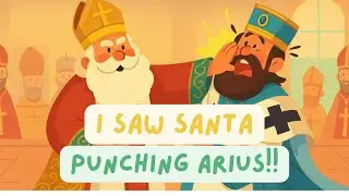 I Saw Santa Punching Arius | Children's Christmas Song