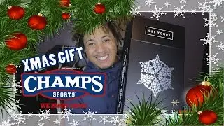 Unboxing a SERIOUS Christmas Gift! from @ChampsSports