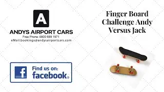 Finger Board Challenge Andy Versus Jack