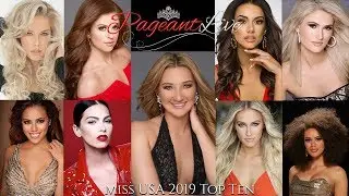 Miss USA 2019 PageantLIVE Top 10  Predictions