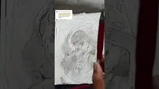Gojo Saturo sketch #jujutsu kaisen #anime