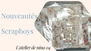 Présentation des nouveautés scrapboys  #scrapbooking #scrap