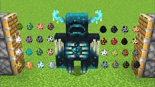 all minecraft spawn eggs + warden + all twilight eggs = ???