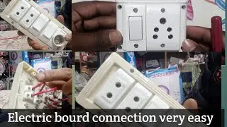 Home Made Electric bourd with easy process how to Repair Electric 💡 bourd 