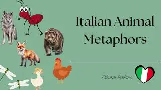 Unraveling Italian Animal Metaphors Explained in English
