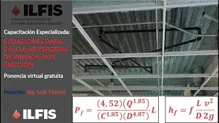 Ecuaciones para Calcular Perdidas de Presión por Fricción