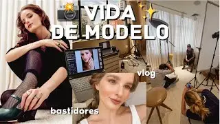 um dia na vida de uma modelo | bastidores reais de um shooting 🎥