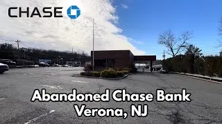 Заброшенное здание банка Chase в Вероне, штат Нью-Джерси.