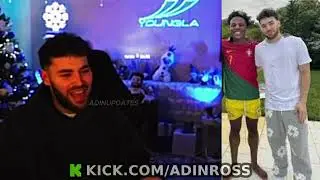 Adin Ross publicly invites ISHOWSPEED for Christmas charity stream 