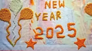Happy New Year 2025 Baby Photoshoot Idea  |New Year Baby Photoshoot Idea At Home|New year photoshoot