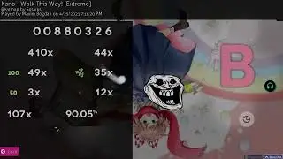 [4/25/2021] Walk This Way! +NC 90.05% 12m