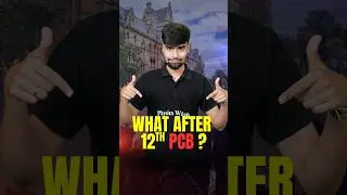 What After 12th PCB ? | 12th PCB Career Options | 12th PCB ke baad Kya Kare #shorts