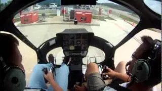 Helicopter Lift to a Hover & Hover Taxi Enstrom F-28 F