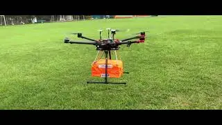 Drone GPR - Aerial inspection with Ground Penetration Radar 500Mhz