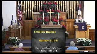 12 14 2025 Worship at Pine Island United Methodist