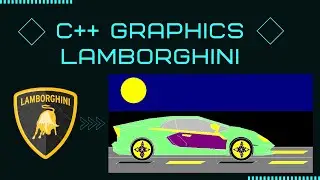 Develop Lamborghini car in c++ Graphics | C++ Graphics